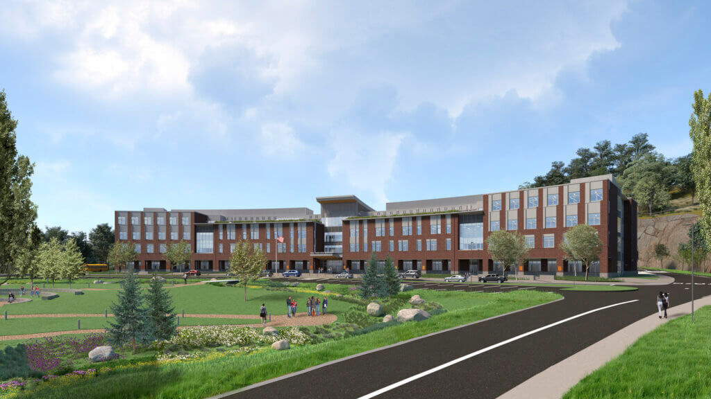 Waltham High School — HVAC testing adjusting balancing public school